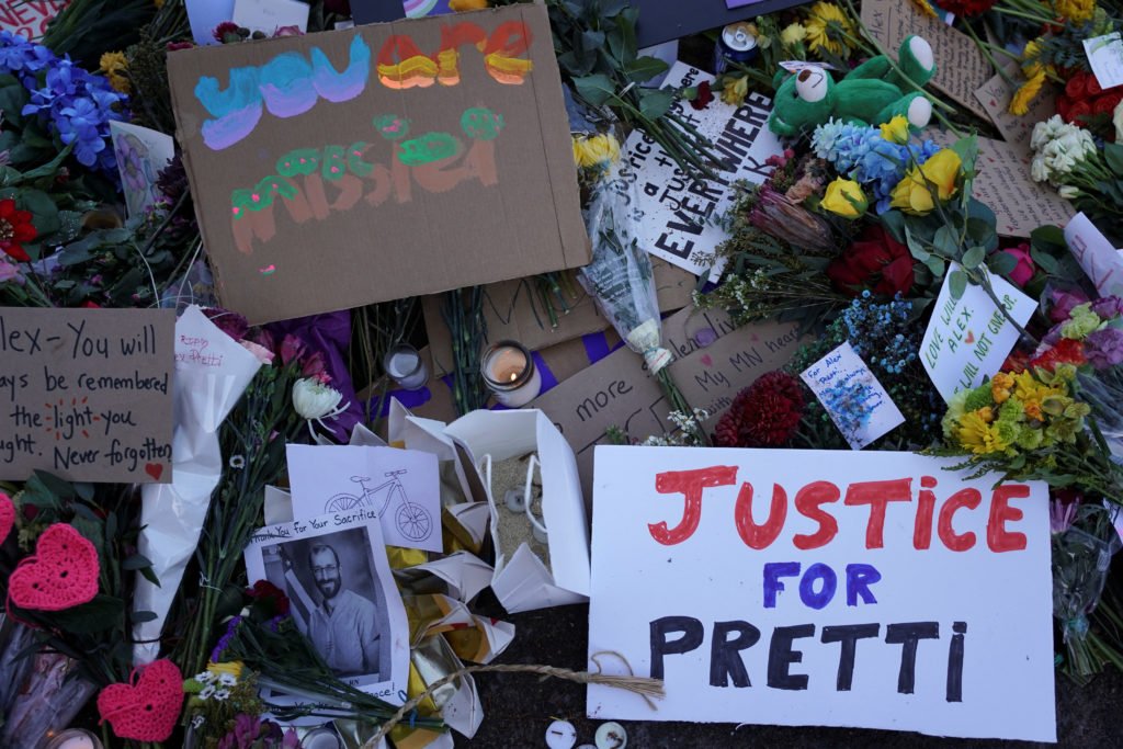Protest against Immigration and Customs Enforcement in Minneapolis