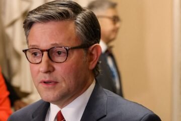 Watch: Johnson dodges questions about ICE and civil liberties