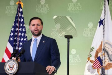 Watch: Vance says the US wants to create an important minerals trading bloc to counter China