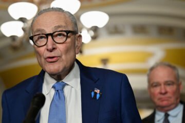 WATCH: Schumer speaks after Democrats vote against DHS funding bill, making a shutdown likely