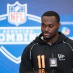 Fans react when Jeremiyah Love appears to overshadow the Cowboys at the NFL Combine