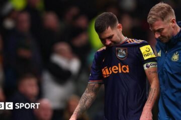 Newcastle: Bruno Guimarães will be sidelined for two months due to injury