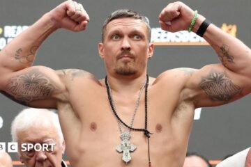 Usyk vs. Verhoeven: Oleksandr Usyk defends WBC title against kickboxer Rico Verhoeven in Egypt