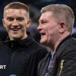 Boxing: Ricky Hatton’s son Campbell, niece and nephew were scheduled to headline the fight on the father’s card in Dubai before the matter was discussed