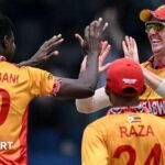 T20 World Cup: Zimbabwe to 23-run win over Australia as Blessing Muzarabane wins 4-17