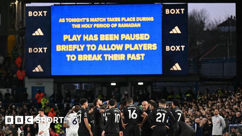 Leeds vs Man City: Booing was heard during Ramadan’s stop at Elland Road