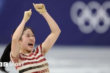 2026 Winter Olympics: Ami Nakai, 17, tops women’s figure skating short program as Japan dominates
