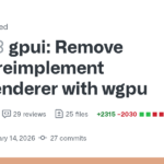 Remove blade, reimplement linux renderer with wgpu by zortax · Pull Request #46758 · zed-industries/zed · GitHub