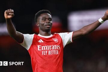 Bukayo Saka signs a new five-year contract with Arsenal
