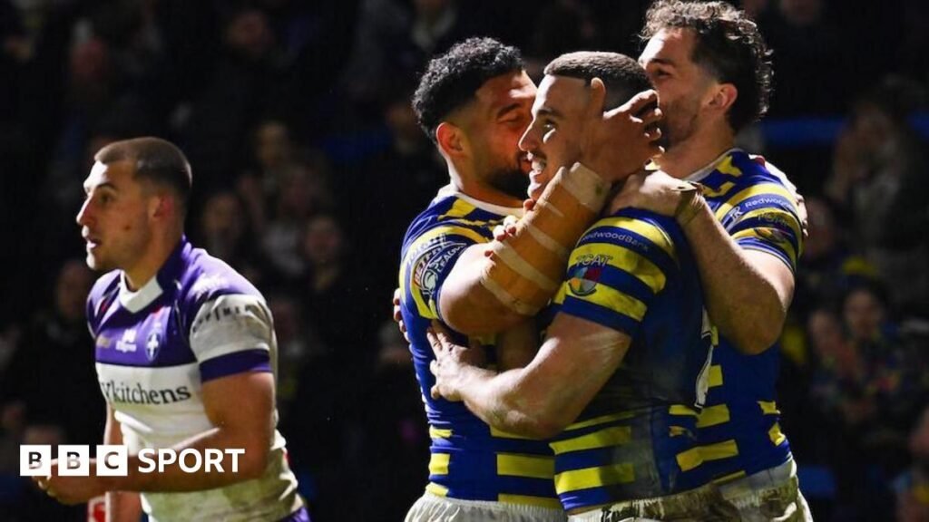 Warrington Wolves 27-16 Wakefield Trinity: Corps start Premiership season with two wins from two