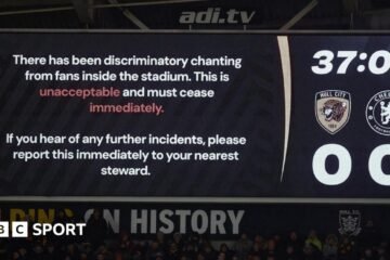 Hull City 0-4 Chelsea: Supporters’ group condemns homophobic chants as ‘a disgrace to the game’ after arrests
