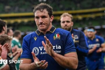 Ireland 20-13 Italy: Azzurri captain Michele Lamarro says perception shift ‘means a lot’