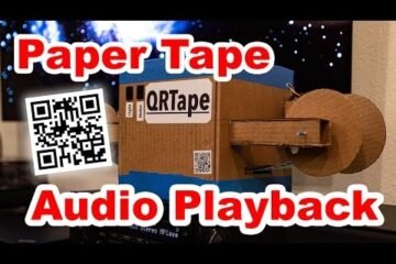 The Resistor Network: QRTape | Audio Playback from Paper Tape with Computer Vision