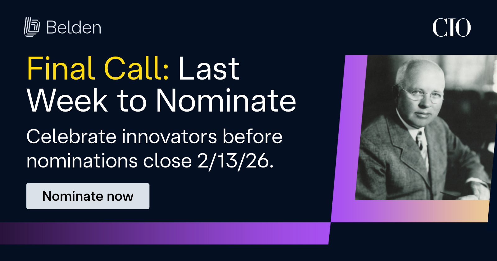 Belden Innovation Award 2026