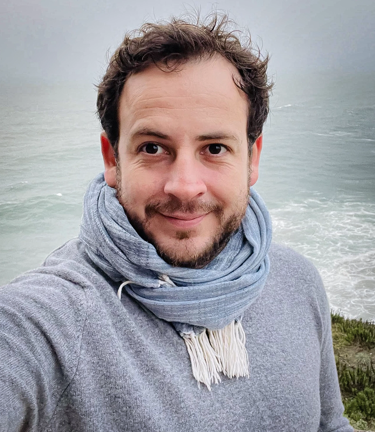 A portrait of Elias Barriga.