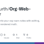 SpaceTurth/Org-Web-Adapter: A simple view into your org roam notes with editing, backlinks, and rendered math.