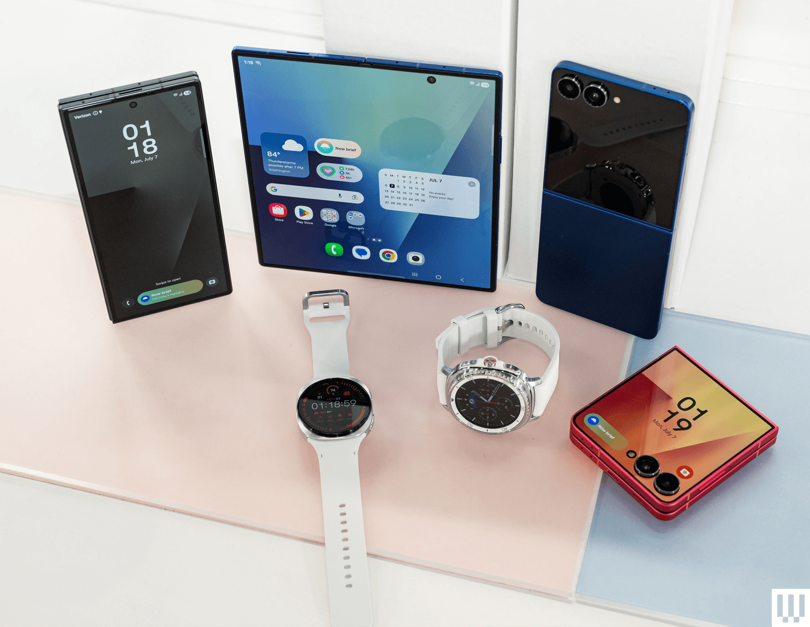 Image may contain watch wrist computer electronics devices computer monitor tablet and arm