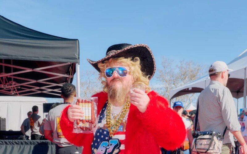 Super Bowl Tailgate photo essay: Bad Bunny, Big Tech, and the Big Game