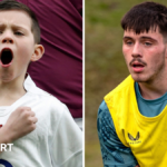 Harry Westlake: England’s viral mascot for the Under-18 Six Nations