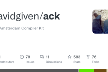 davidgiven/ack: The Amsterdam Compiler Kit