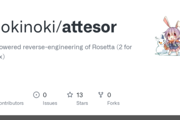 Inokinoki/attesor: AI-powered reverse-engineering of Rosetta (2 for Linux)
