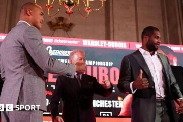 Wardley vs Dubois: Daniel Dubois rejects a knockout from world champion Fabio Wardley after the confrontation