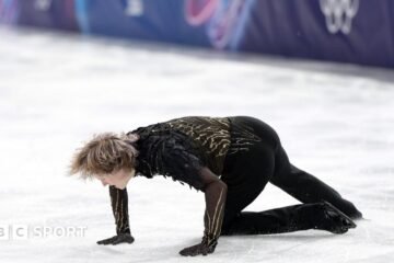 2026 Winter Olympics: Mikhail Shidorov wins men’s figure skating gold as ‘quadruple god’ Ilya Malinin collapses