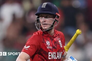 T20 World Cup: Harry Brook says England ‘very cautious’ in defeat to West Indies