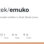 wkoszek/emuko: Fast RISC-V emulator written in Rust. Boots Linux.