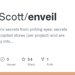 GreatScott/enveil: ENVeil: Hide .env secrets from prAIng eyes: secrets live in local encrypted stores (per project) and are injected directly into apps at runtime, never touching disk as plaintext.