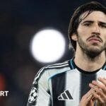 Sandro Tonali: Newcastle midfielder ‘very happy’ at club amid Arsenal links