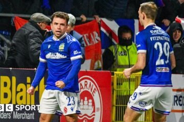 EFL Premier League: Larne and Linfield draw as Glens thrash Reds