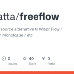 zachlatta/freeflow: Free and open source alternative to Wispr Flow / Superwhisper / Monologue / etc
