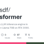 xaskasdf/ntransformer: High-efficiency LLM inference engine in C++/CUDA. Run Llama 70B on RTX 3090.