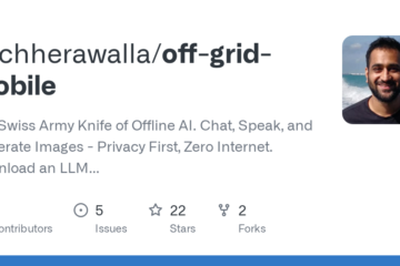 GitHub – alichherawalla/off-grid-mobile: The Swiss Army Knife of Offline AI. Chat, Speak, and Generate Images