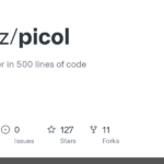antirez/picol: A Tcl interpreter in 500 lines of code