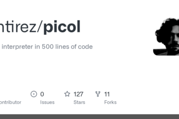 antirez/picol: A Tcl interpreter in 500 lines of code
