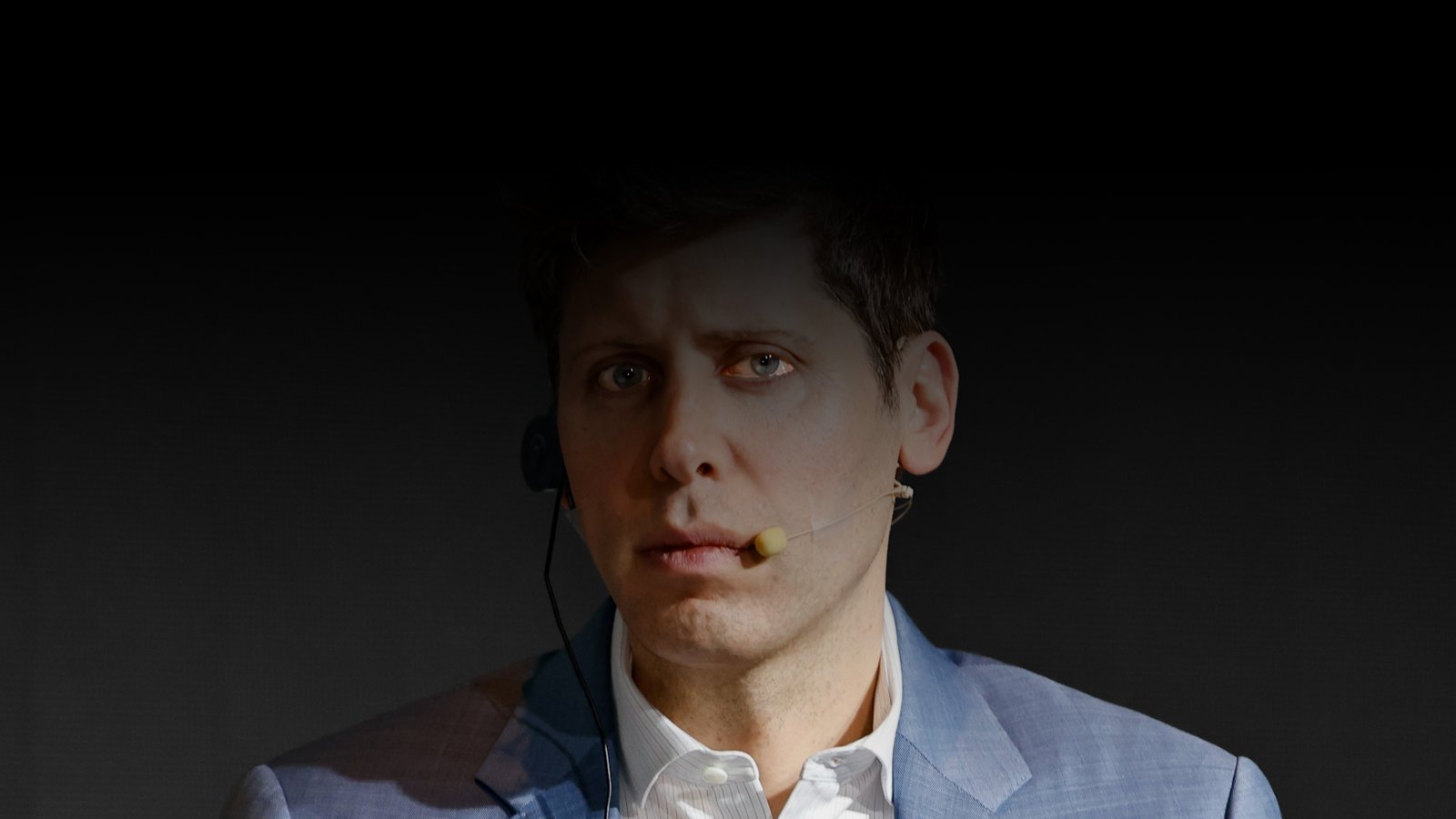 Sam Altman looking a bit spooky