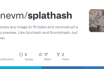 junevm/splathash: compress any image to 16 bytes and reconstruct a blurry preview. Like blurhash and thumbhash, but smaller.