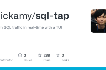 mickamy/sql-tap: Watch SQL traffic in real-time with a TUI