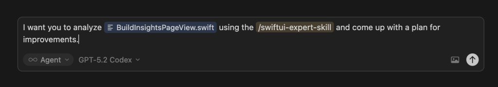 A SwiftUI Agent Skill that helps building better views using AI.