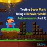 Testing Super Mario Using a Behavior Model Autonomously (Part 1)