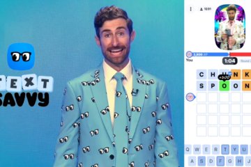 Remember HQ? “Quiz Daddy” Scott Rogowski is back with TextSavvy, a daily mobile game show