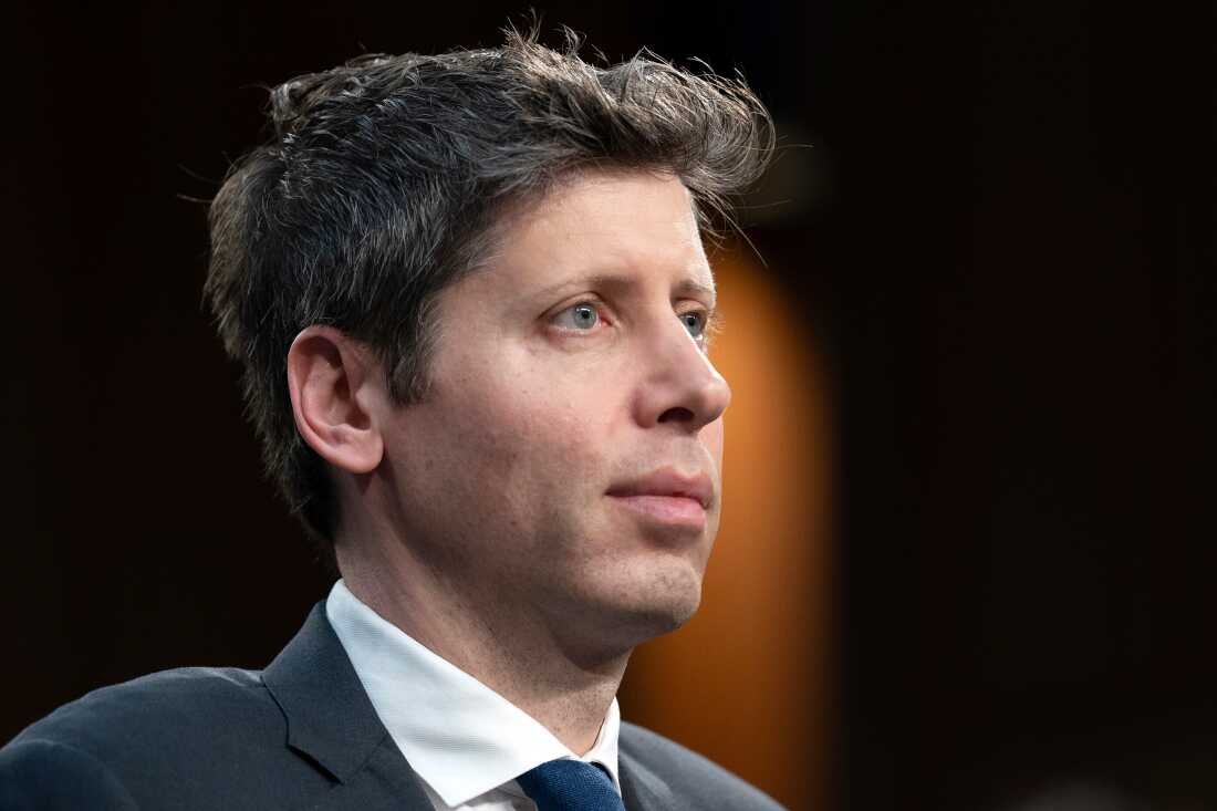 Sam Altman, co-founder and CEO of OpenAI, testifying before a Senate committee in 2025.