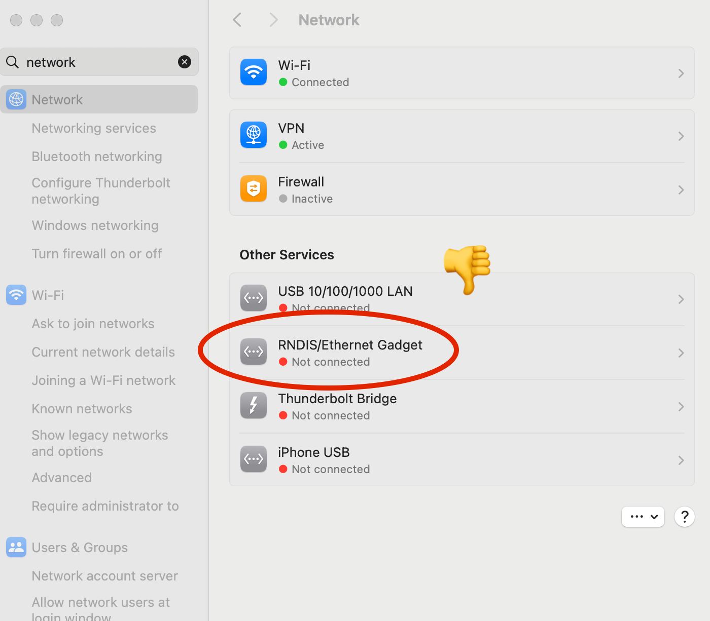 Your computer's network tab if SSH to the Kindle is disabled