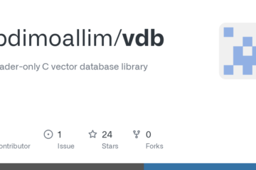 abdimoallim/vdb: A header-only C vector database library