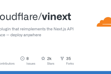 cloudflare/vinext: Vite plugin that reimplements the Next.js API surface — deploy anywhere