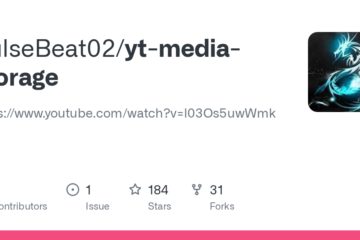 GitHub – PulseBeat02/yt-media-storage: https://www.youtube.com/watch?v=l03Os5uwWmk
