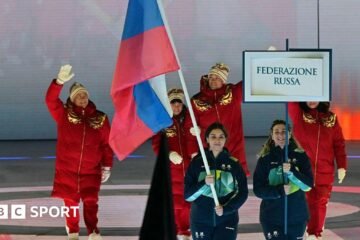 Winter Paralympics 2026: Russian and Belarusian athletes parade behind national flags at the opening ceremony