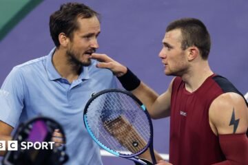 INDIAN WELLS: Jack Draper was penalized with a controversial handicap call while Daniil Medvedev ended the Briton’s title defence